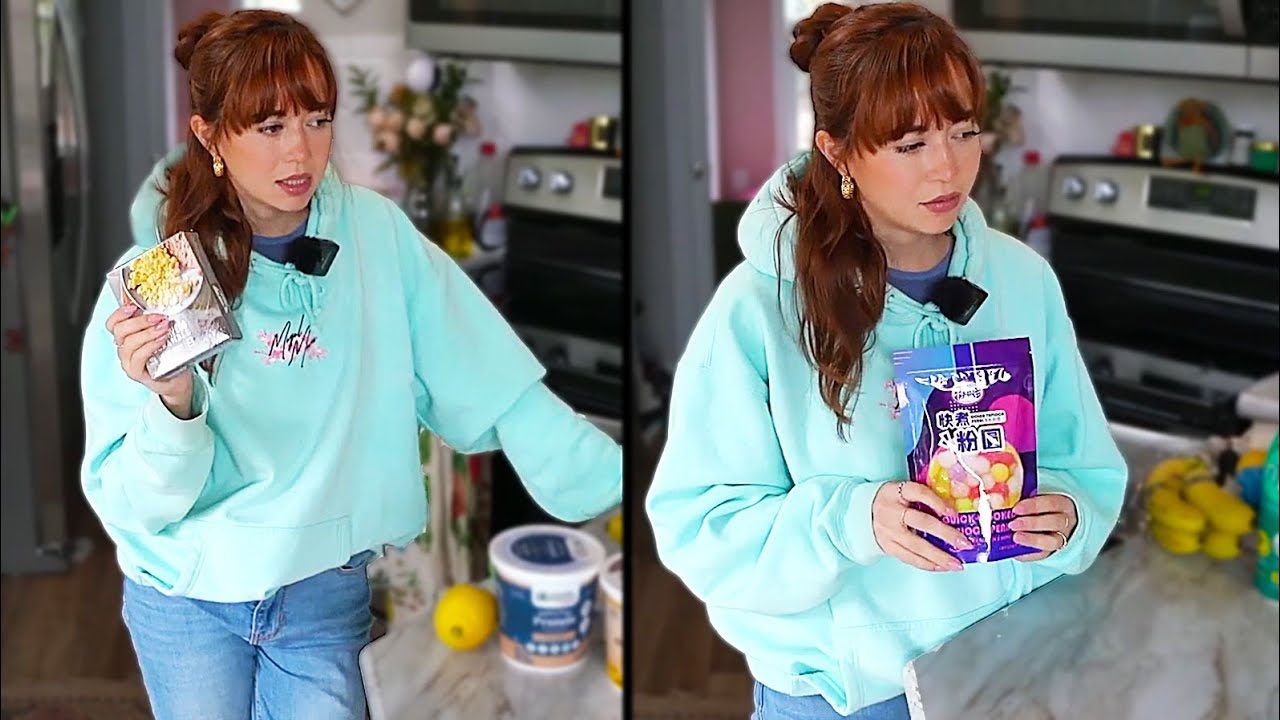 Maya shows off her VEGAN grocery haul