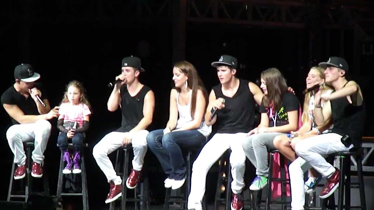 Big Time Rush Performing Worldwide live in Charlotte, NC