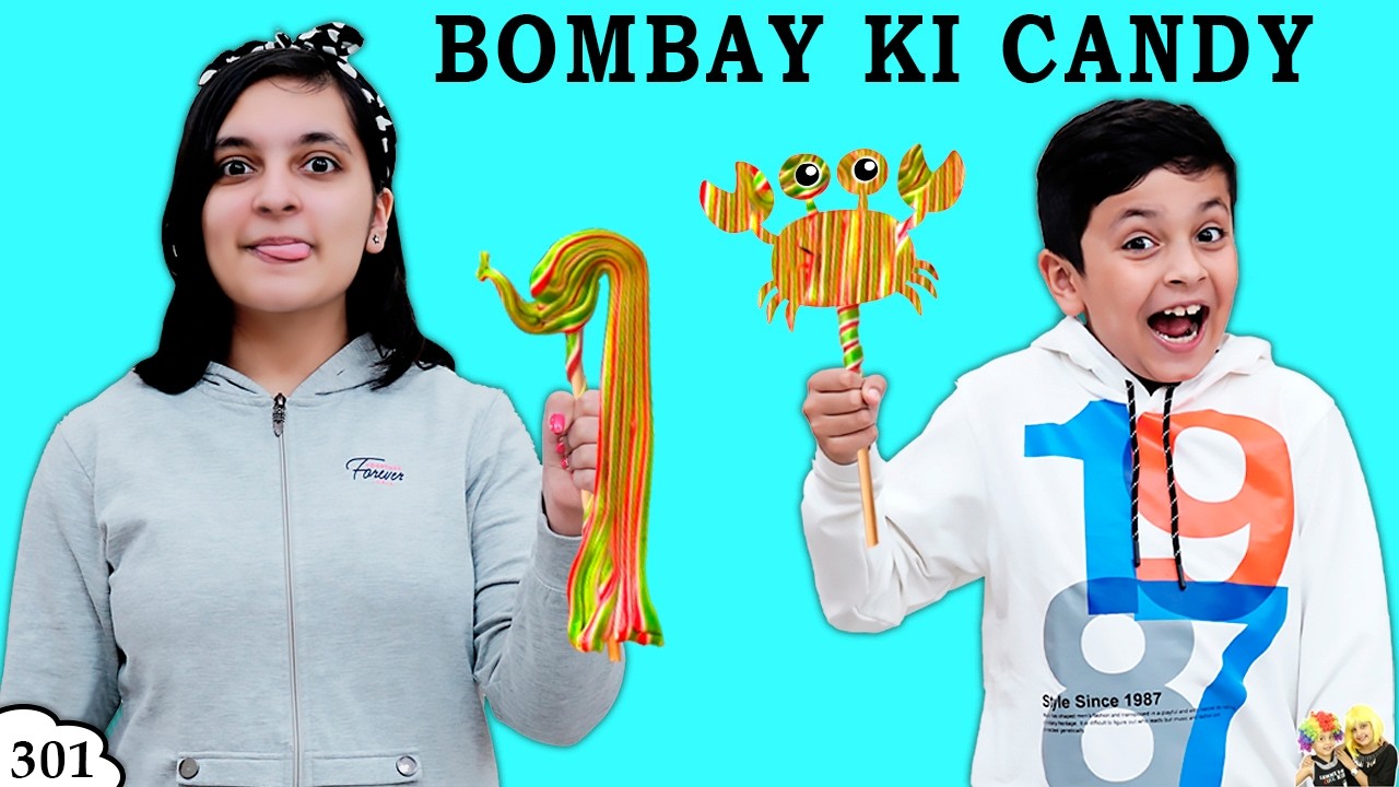 BOMBAY KI CANDY | Ep 301 | Candies in Different Shapes | Aayu and Pihu Show