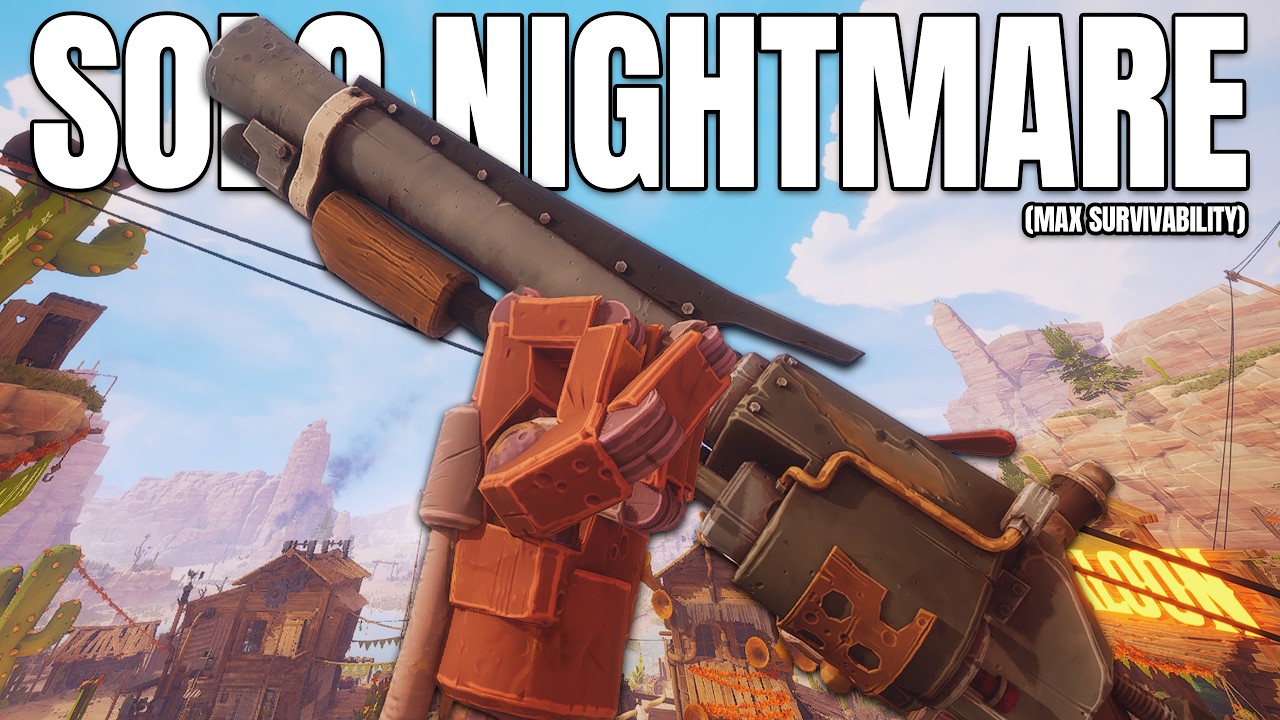 Far Far West - The MOST BROKEN Shotgun Build Destroys Nightmare Difficulty (Solo)