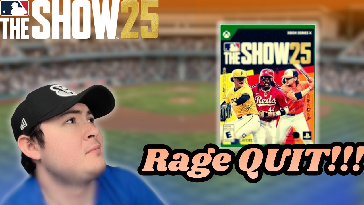RAGE QUIT in my first game back on MLB THE SHOW 25
