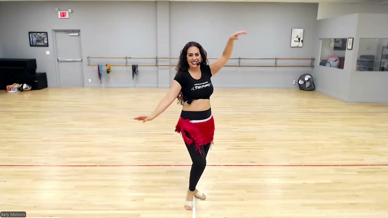 20-Min Belly Dance CARDIO WORKOUT! 💃🔥 #bellydance #dancefitness #workout