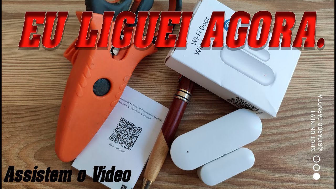 Tuya Smartlife Wifi Sensor para usar em Porta e Janela.