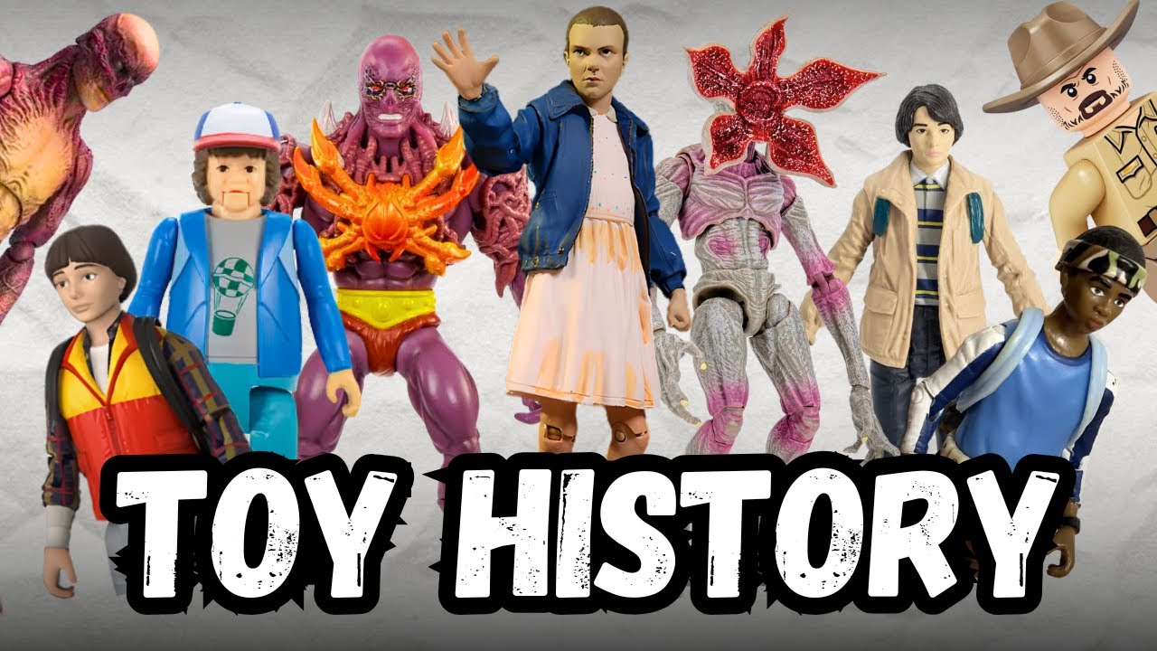 Every Single Stranger Things Action Figure - Toy History