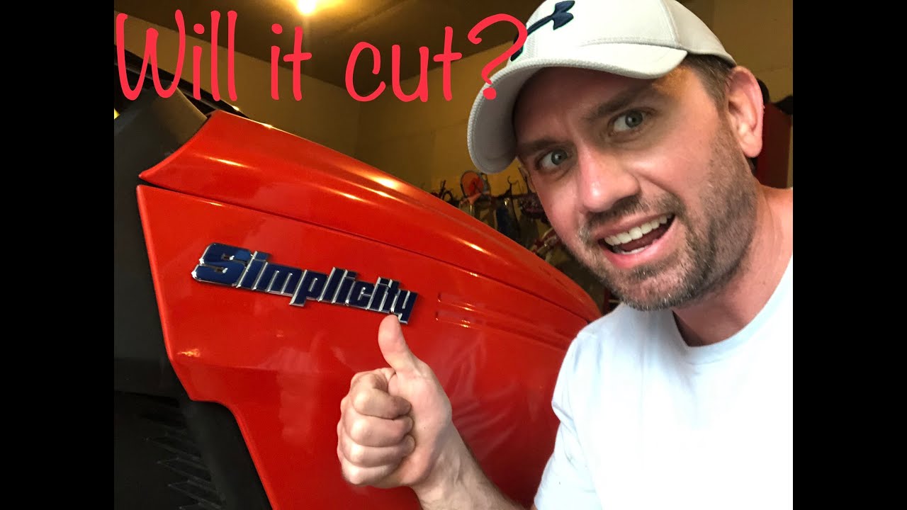 2021 Simplicity Regent Review and test mow.