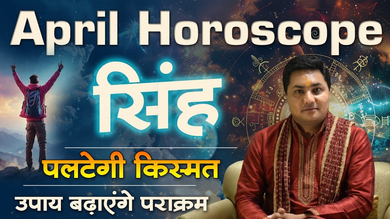 Singh Rashi April 2026 | Leo Predictions APRIL 2026 | Monthly Horoscope | सिंह राशि |Suresh Shrimali