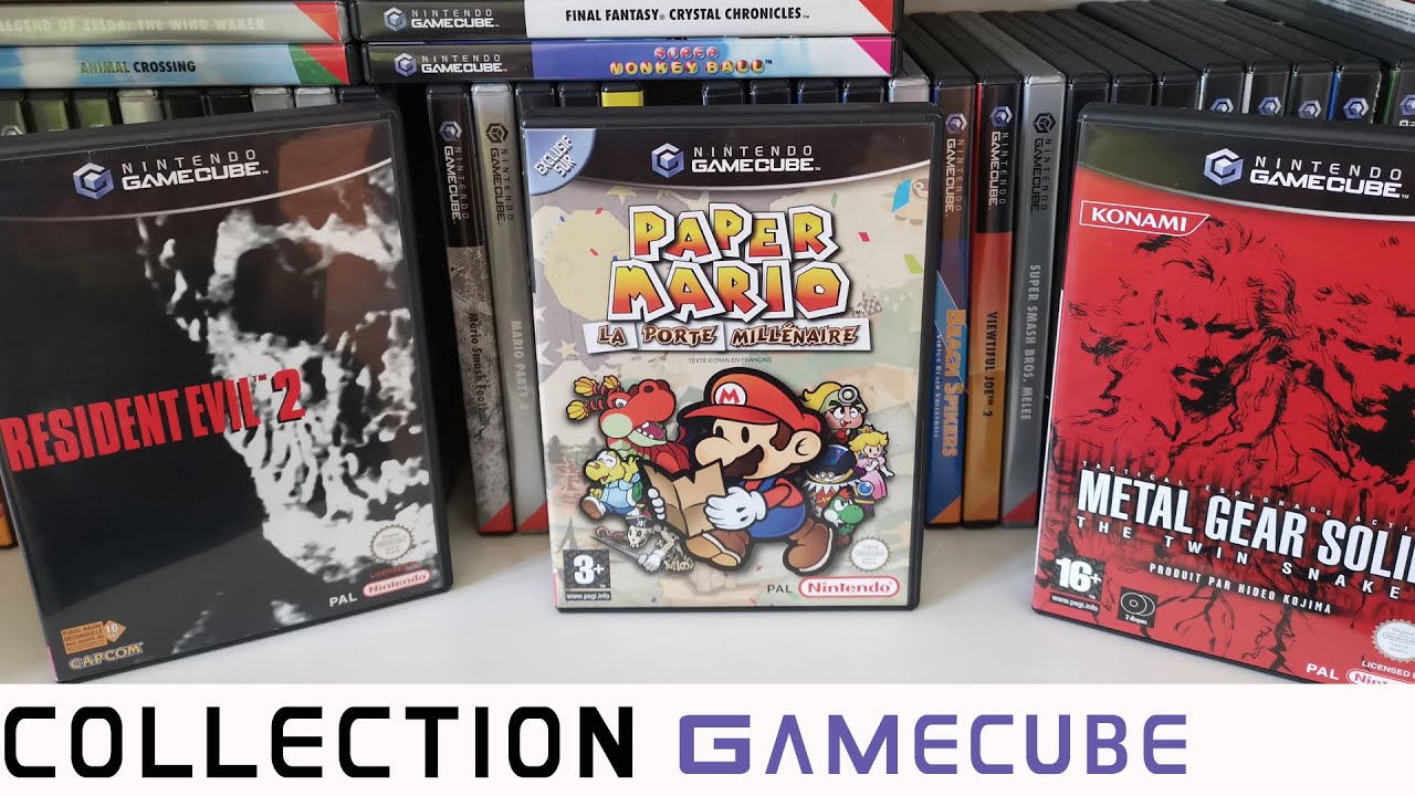 COLLECTION #8 - JE VOUS PRESENTE MA COLLECTION GAMECUBE