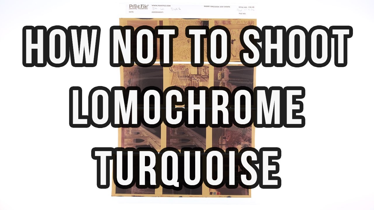 Ломография Ломохром Бирюзовый