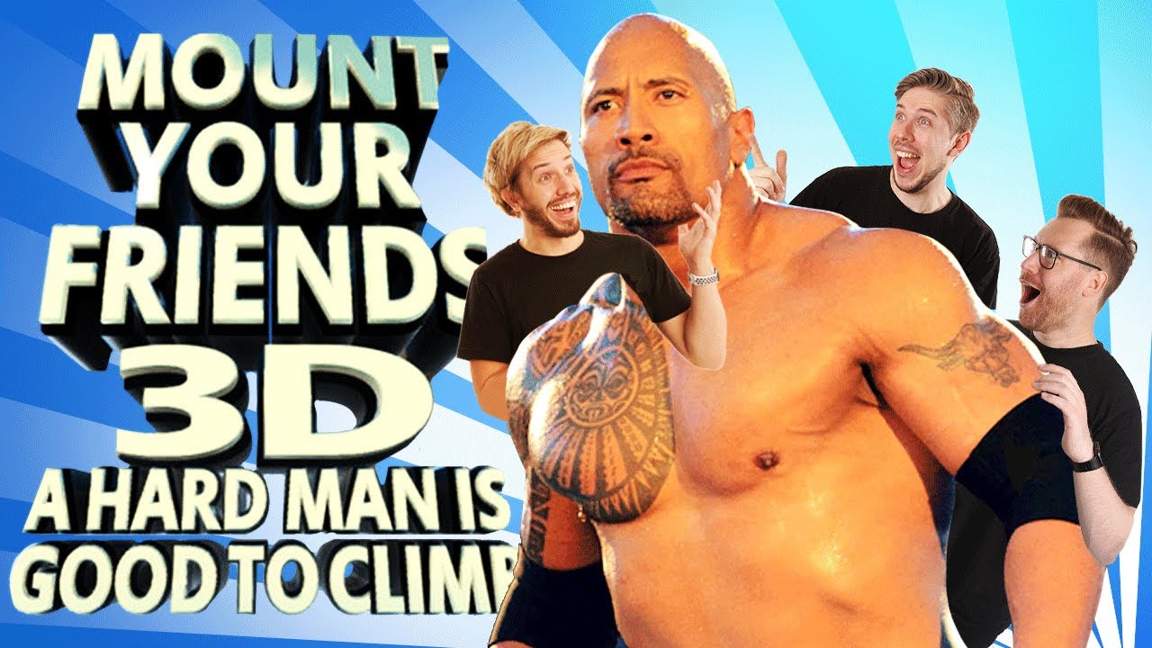 Rock Climbing in Mount Your Friends 3D!