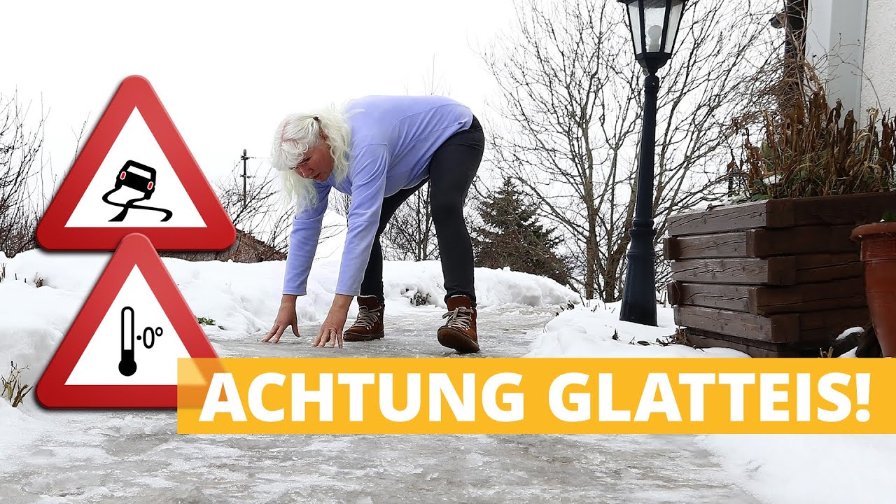 Wetter morgen: Achtung! Glatteis und zweistellige Minusgrade