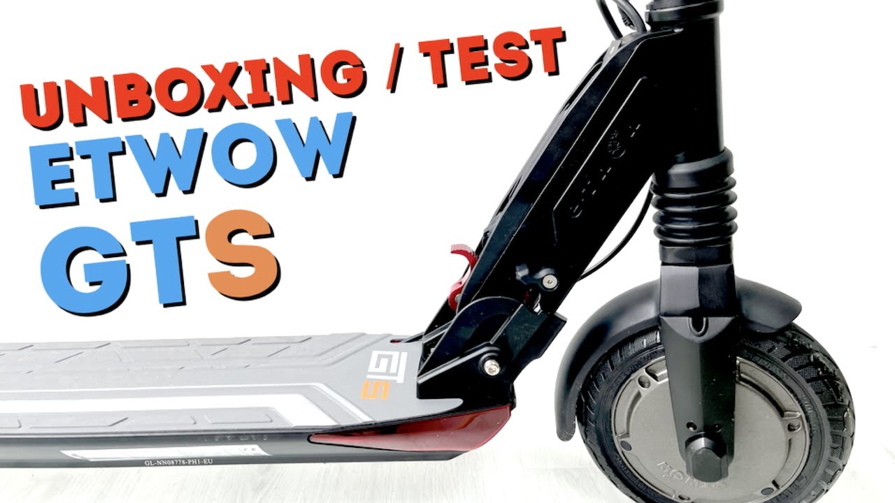 eTwow GTS (2022) ... la toute dernière trottinette E-TWOW en version SPORT !