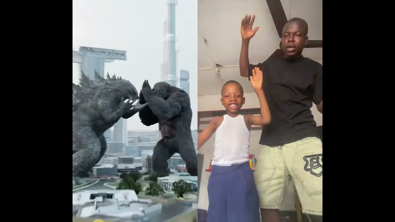 Gorilla 🦍 and King Kong dance #virlvideo#trending#short#