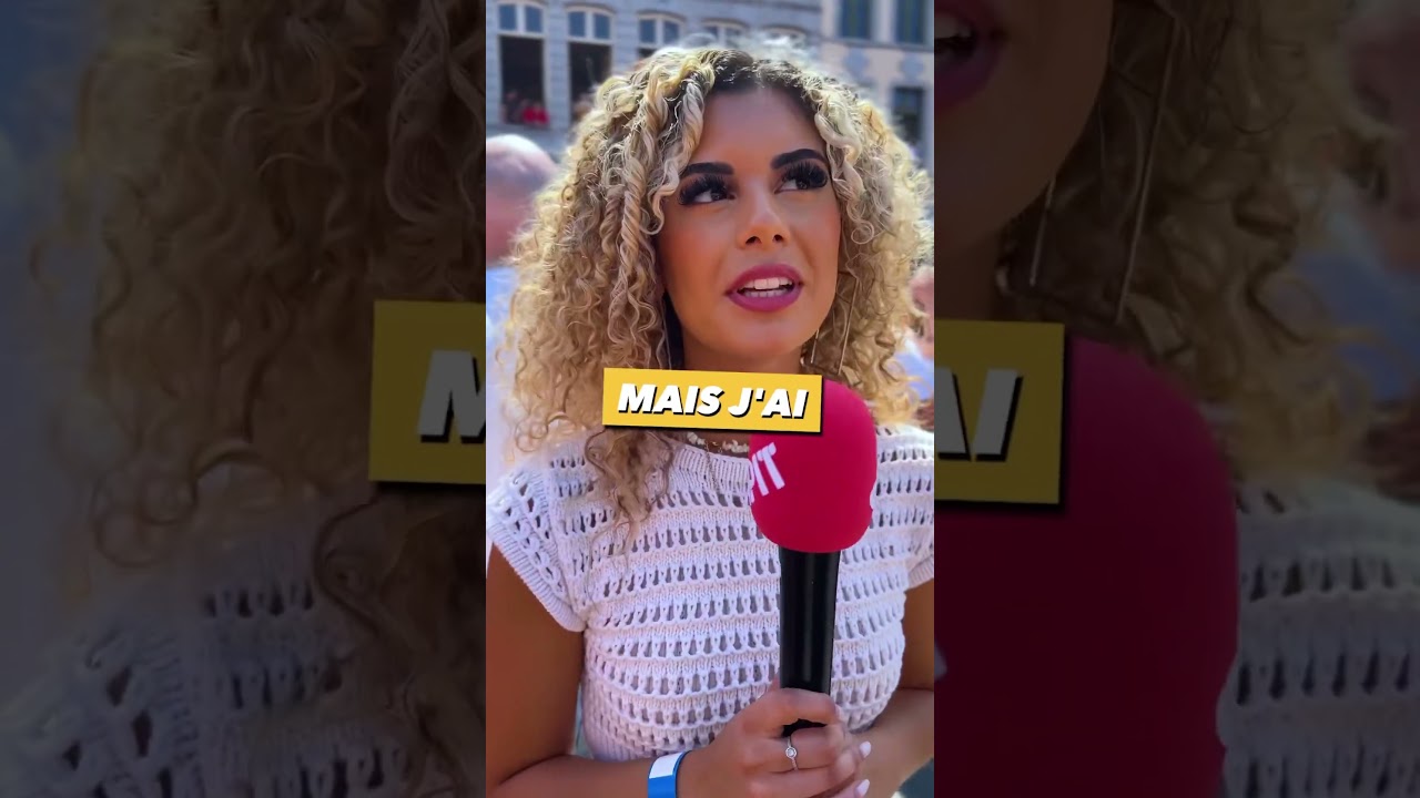 Quand tu essaies d&rsquo;attraper un crin !! 😱🐉 #ducasse #mons #doudou #shorts #defi #microtrottoir