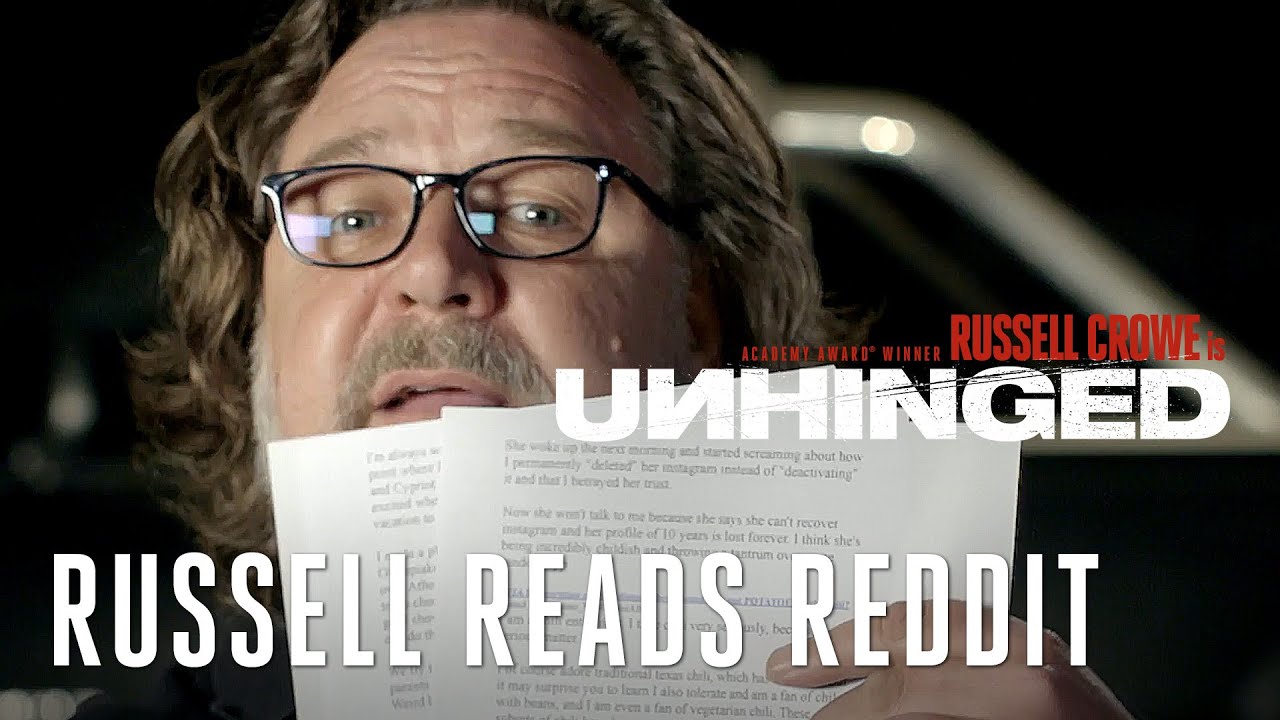 UNHINGED - Russell Reads Reddit (with Russell Crowe)