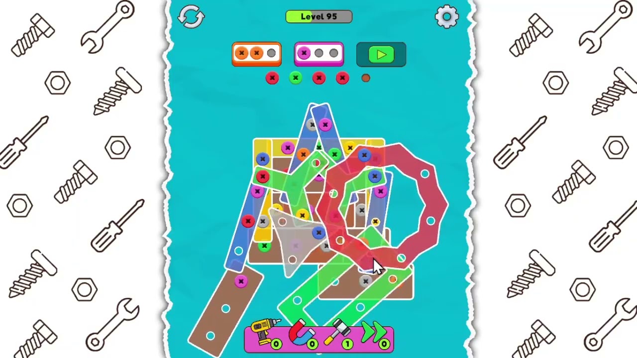 Screw Out: Bolts and Nuts - Level 95