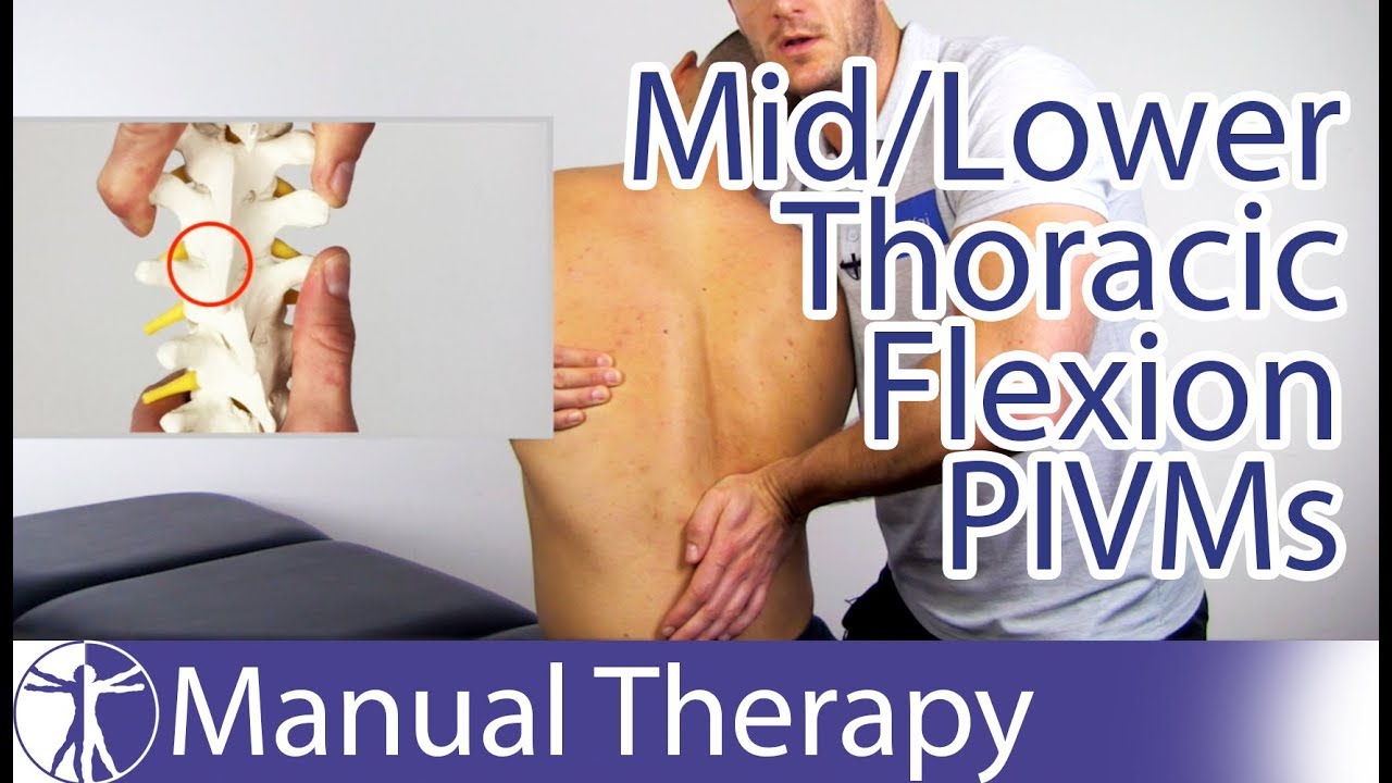 Intervertebral Motion Assessment of Mid-/Lower Thoracic Spine Flexion | PIVMs