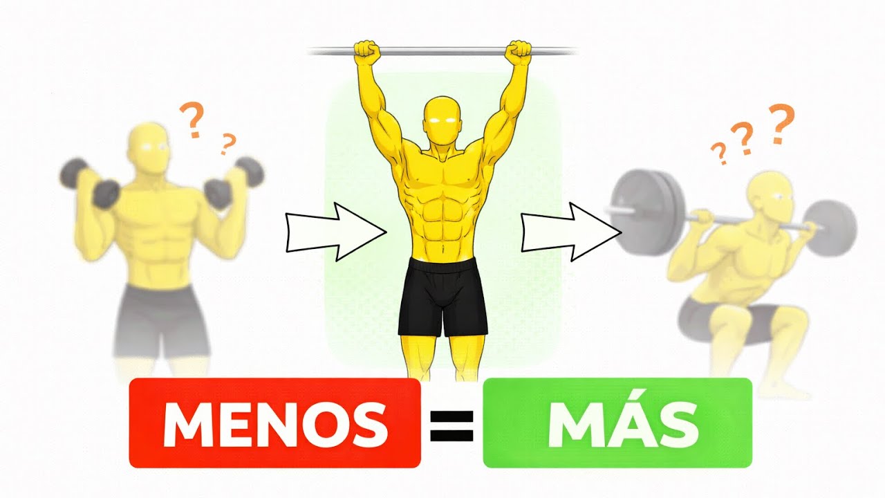 Así Ganas Más Músculo con Menos Ejercicios