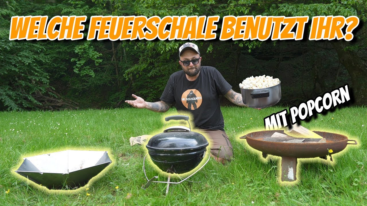 Welche FEUERSCHALE wird wann benutzt? Wir zeigen euch 3 verschiedene Arten