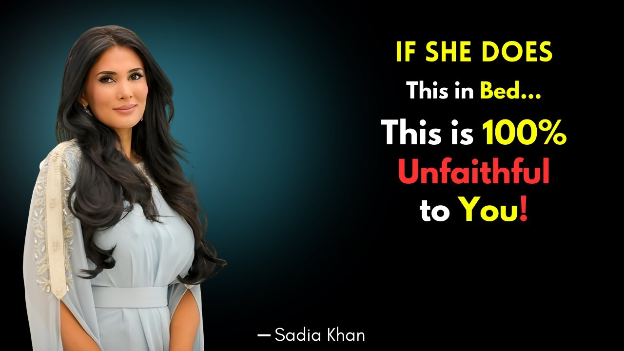 If She&rsquo;s Cheating, She&rsquo;ll Show These Clear Signs | Female Psychology - Sadia Khan