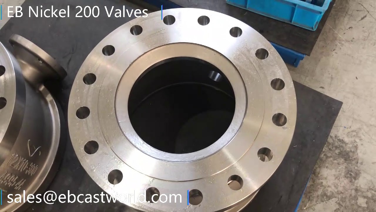 Nickel 200 Valves,Nickel alloy casting