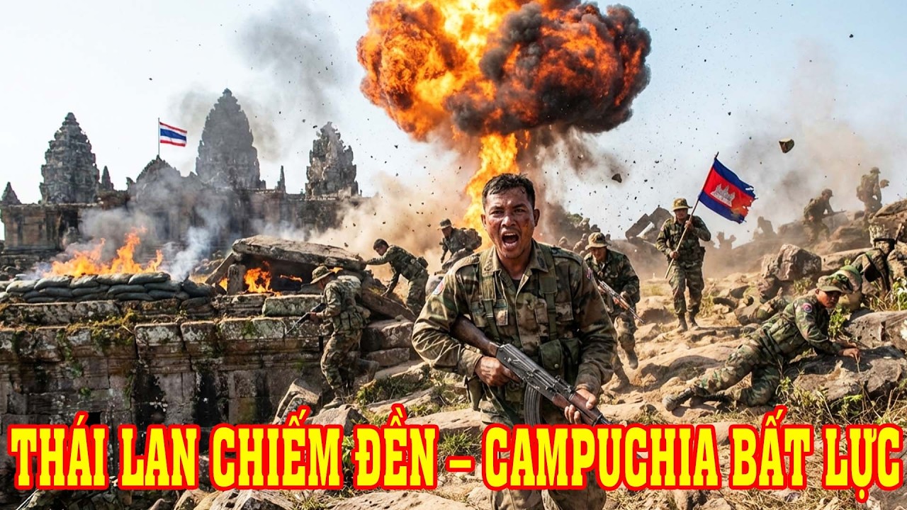 Thái Lan Chiếm Đóng Đền Preah Vihear - Campuchia Thề Đòi Lại Bằng Mọi Giá