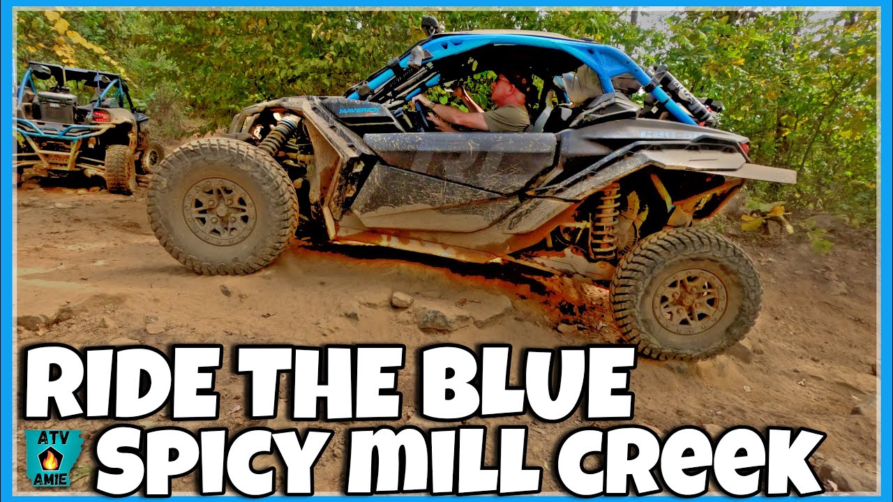 Spicy Arkansas Mill Creek OHV Trails Kawasaki CanAm SXS ride