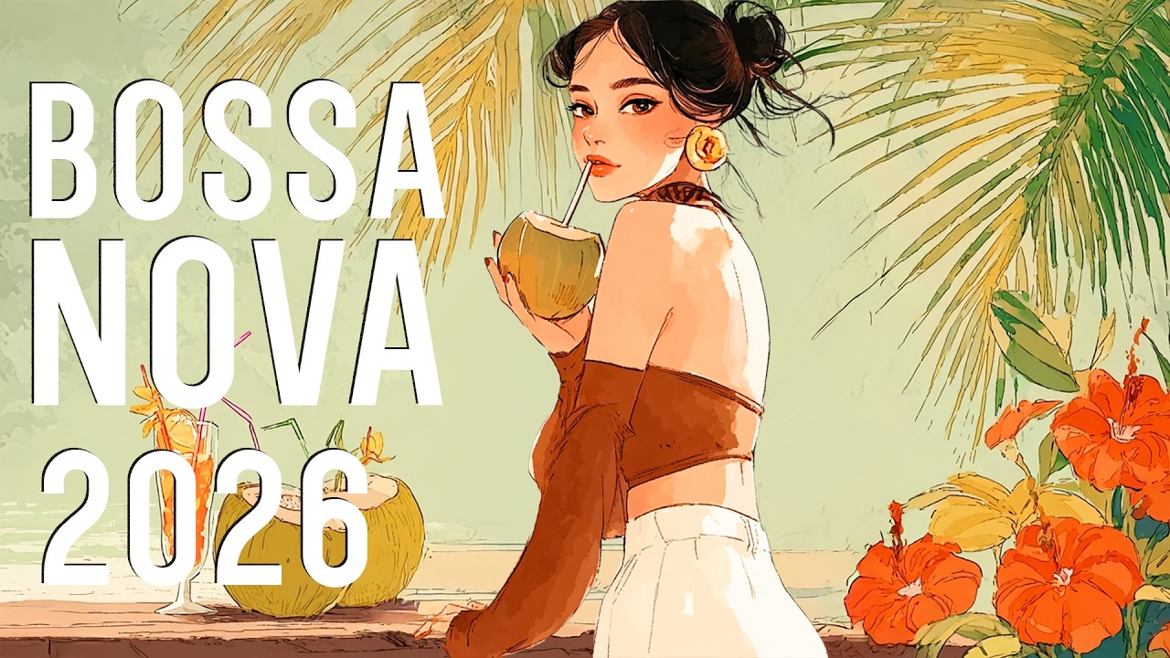 Bossa Nova Covers of Popular Songs 50 Hits 2026 🌴✨ Perfect for Study, Work & Relax