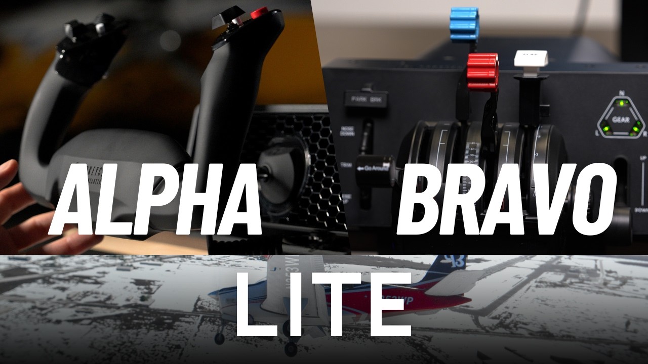 Smooth Yoke, Realistic Throttle: Honeycomb&rsquo;s Best Value Kit (Alpha LITE + Bravo LITE)