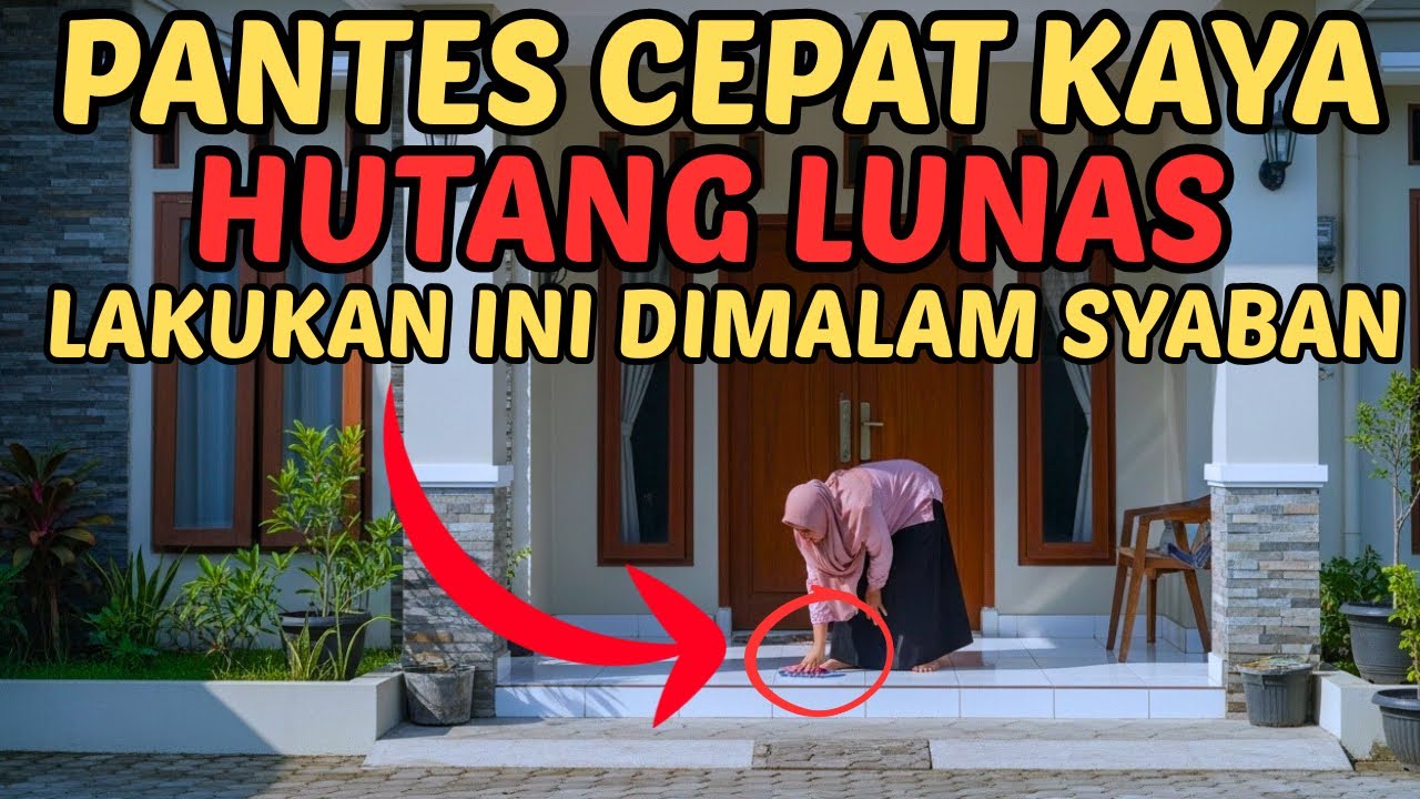 HATI HATI !! 3 Amalan Ini Malam Nisfu Syaban, Keutamaan Luar Biasa | Bikin Rezeki Lancar 