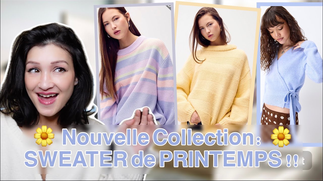 Je teste les SWEATERS DE PRINTEMPS du Simons ! 😍 (Nouvelle Collection 🔥)