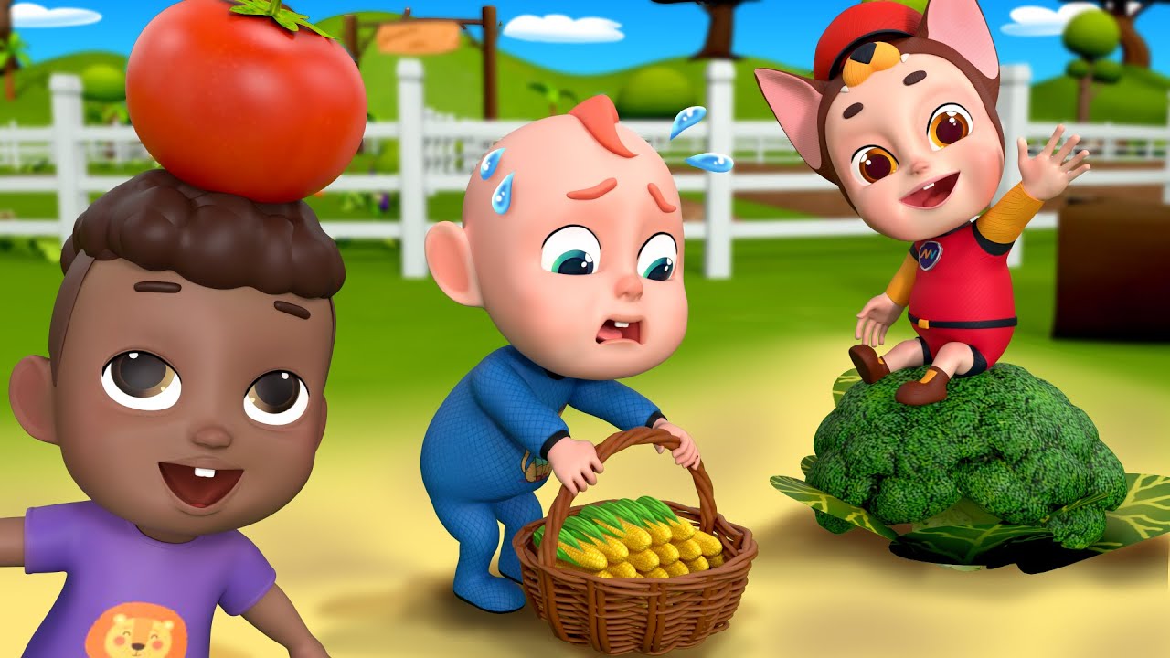 Where Is the Vegetable?🥕🥦🎵 | Fun Vegetable Song for Kids | Rosoo Nursery Rhymes & Kids Songs