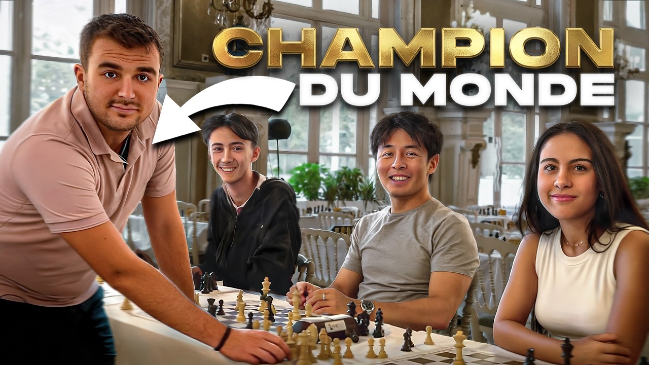 3 amateurs peuvent-ils battre un Champion du Monde d’échecs ?
