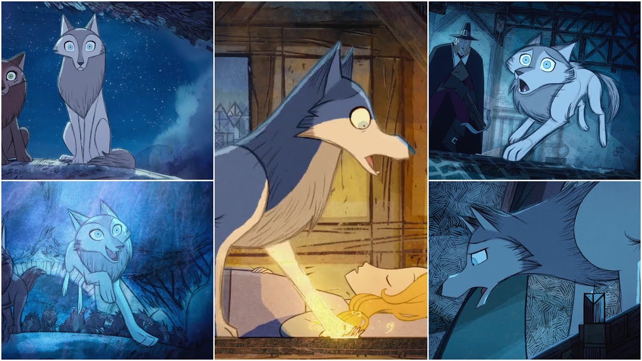 [Wolfwalkers] The Complete Animation of Robyn's Wolf-Form