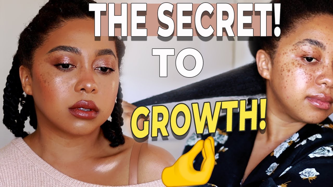 DO THIS! To ACTUALLY Grow Your Hair FASTER With PROTECTIVE STYLES (KEEP YOUR EDGES TOO!)