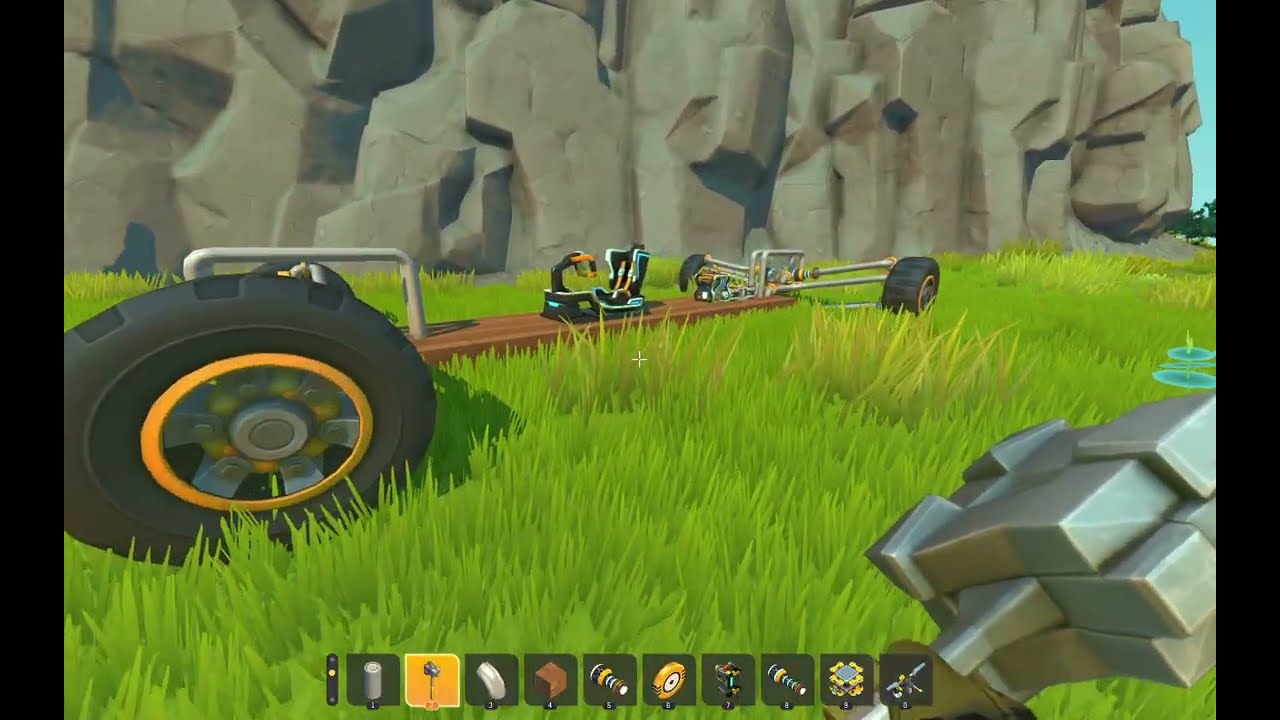 Scrap Mechanic suspension 