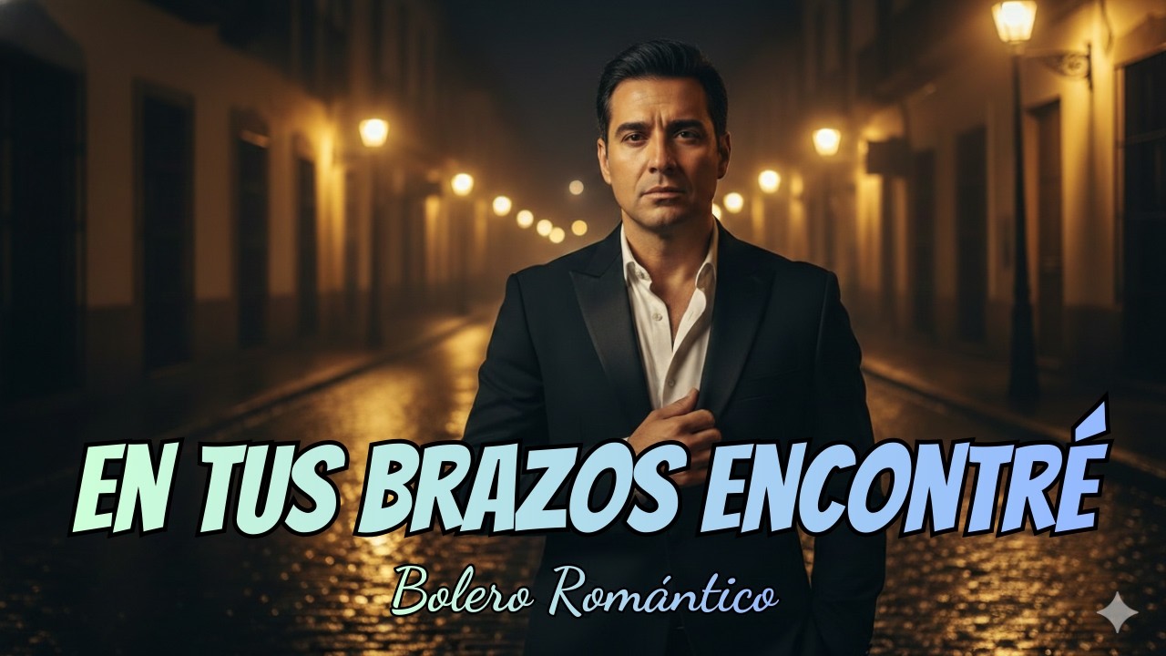 EN TUS BRAZOS ENCONTRÉ ❤️ Bolero Romántico | Canción de Amor para Dedicar | Balada Latina