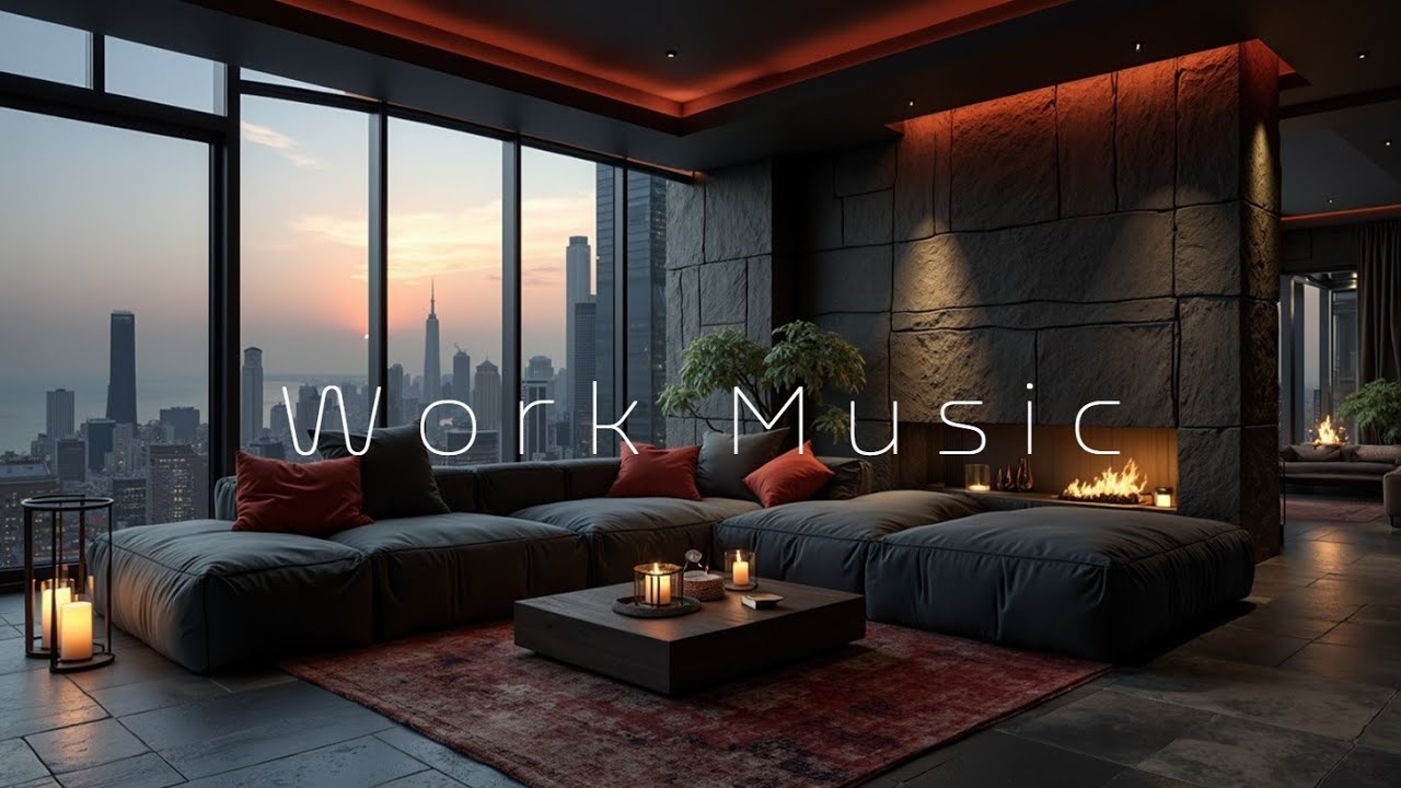 Музыка для работы в роскошной квартире | Спокойная и продуктивная