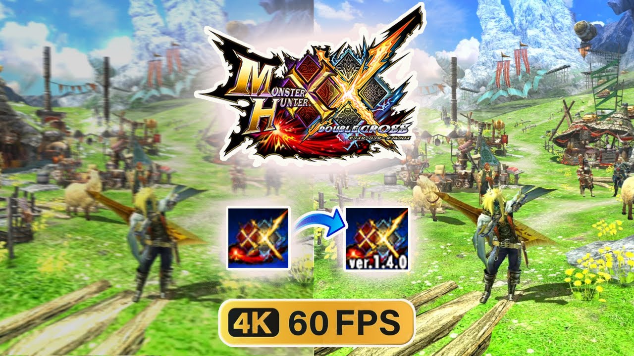 Загрузка обновлённого пакета текстур MHXX/MHGU | Обновление патча MHXX English версии 1.4.0 | Уда...