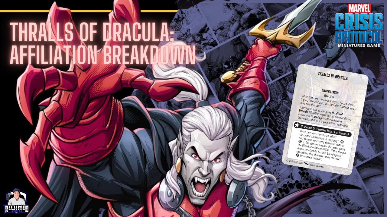 Marvel Crisis Protocol: The Thralls of Dracula Deep Dive
