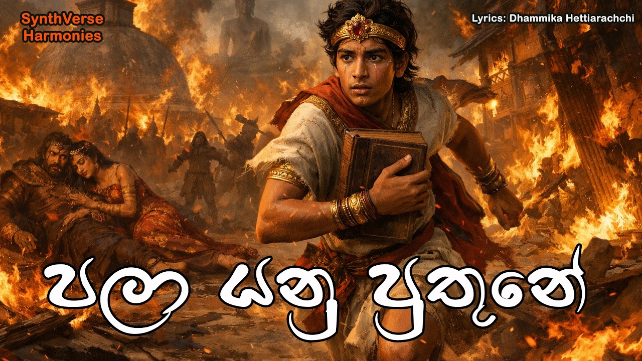 පලා යනු පුතුනේ | Escape Through the Flames of civilization 🔥 | Sinhala Historical Song 2026