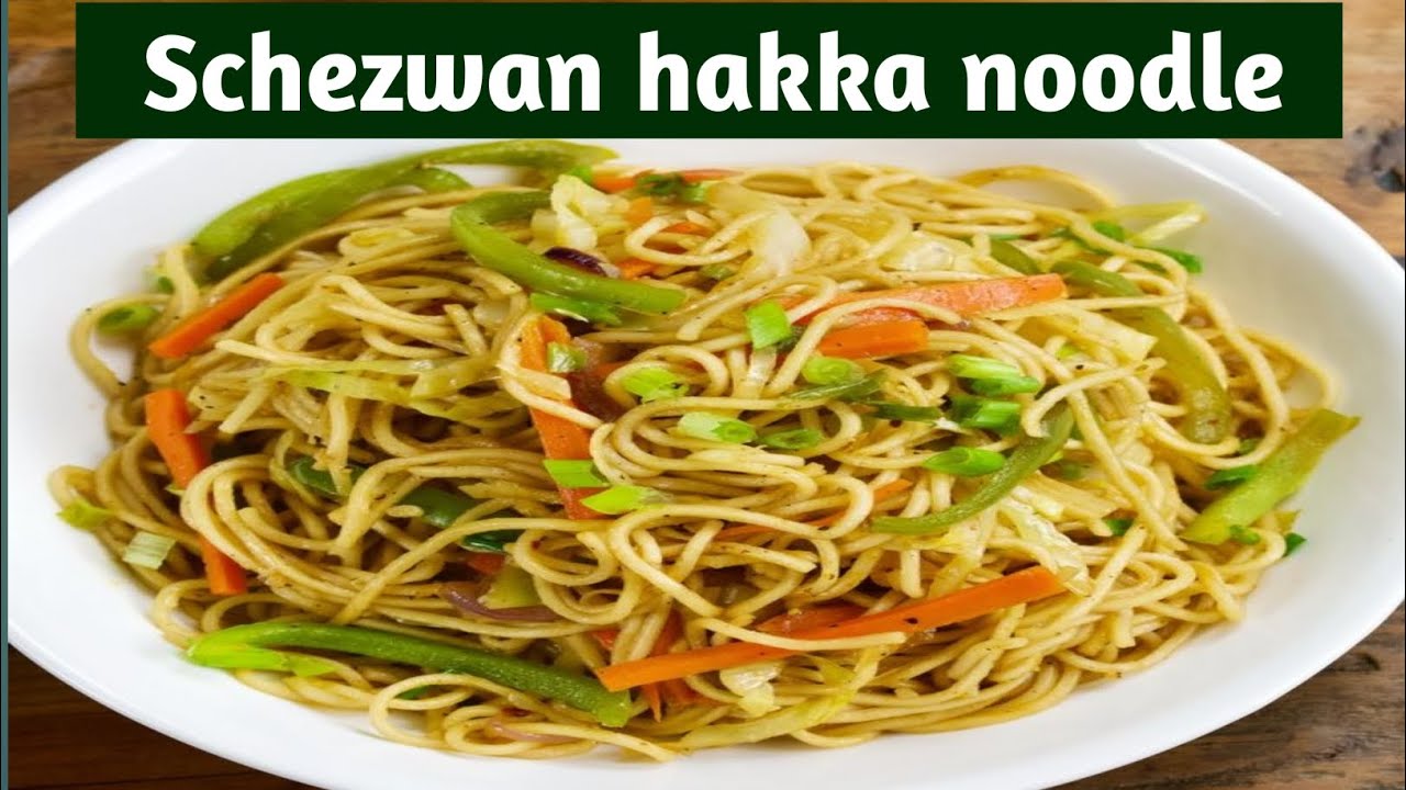 Schezwan hakka noodle  / हक्का नूडल्स रेसिपी / veg hakka noodles / #Varsha didi cooking