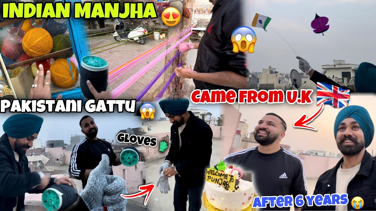 INDIAN MANJHA vs PAKISTANI GATTU 🔥| Came From 🇬🇧UK *After 6 Years*🥺 |  GaviTube