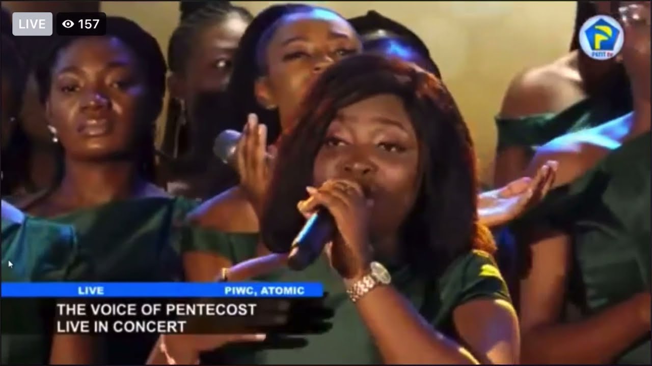 Naana Akyinba Spirit-Filled ministration at The Voice of Pentecost Live in Concert