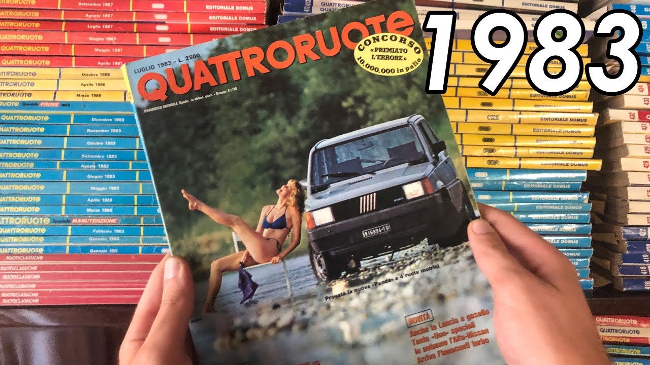 Quattroruote Luglio 1983: Fiat Panda 4X4, Lancia Delta HF [Quattroruote Nostalgia] (ENG SUBS)