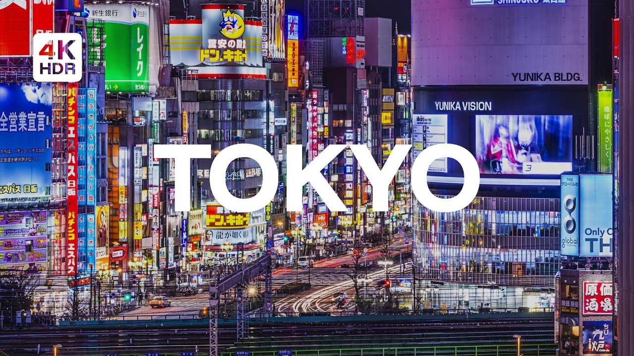 🇯🇵 Tokyo's Shibuya Night Walking Tour · 4K HDR