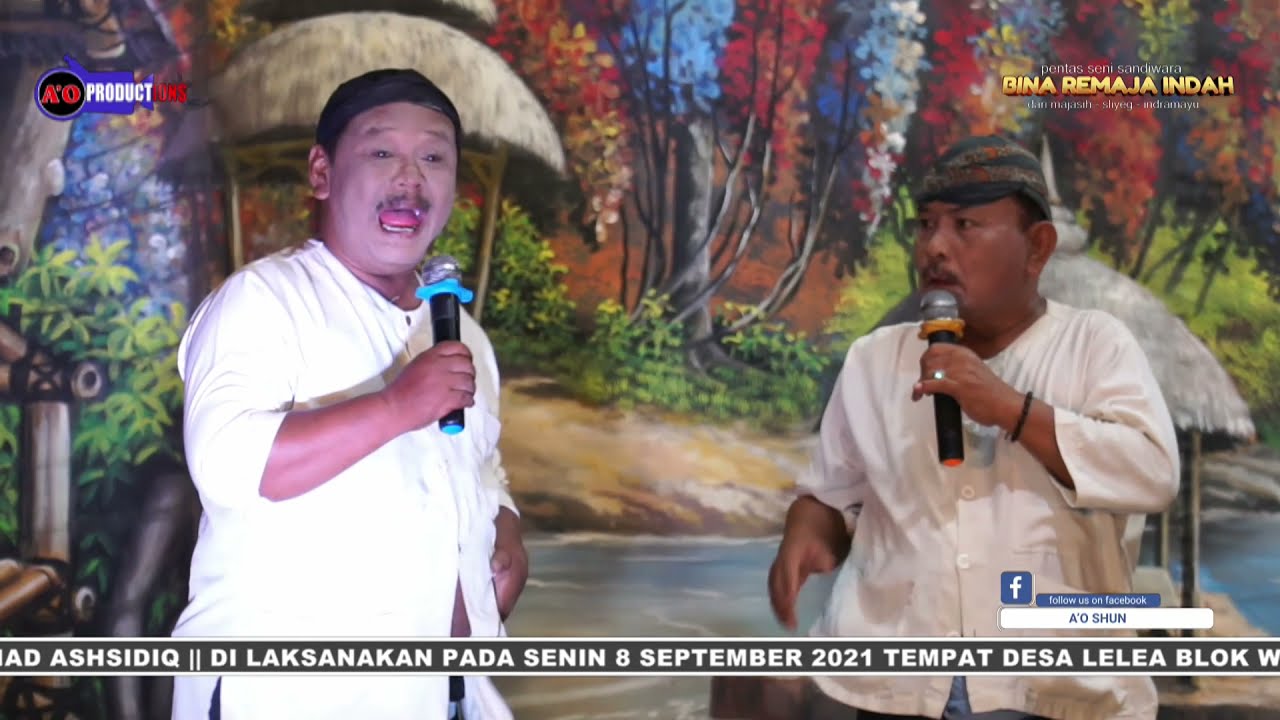LAWAKAN WA GANDUL DAN WA TIRU - WA GANDUL NAPSU KANDA KARO WA TIRU BUDEG - LIVE SANDIWARA