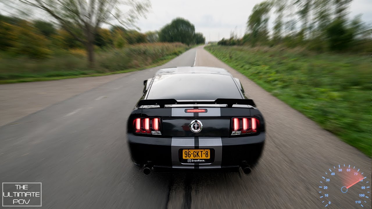 The Ultimate POV - Loud Ford Mustang V6 with Ghost Cams tune (pure exhaust sound)