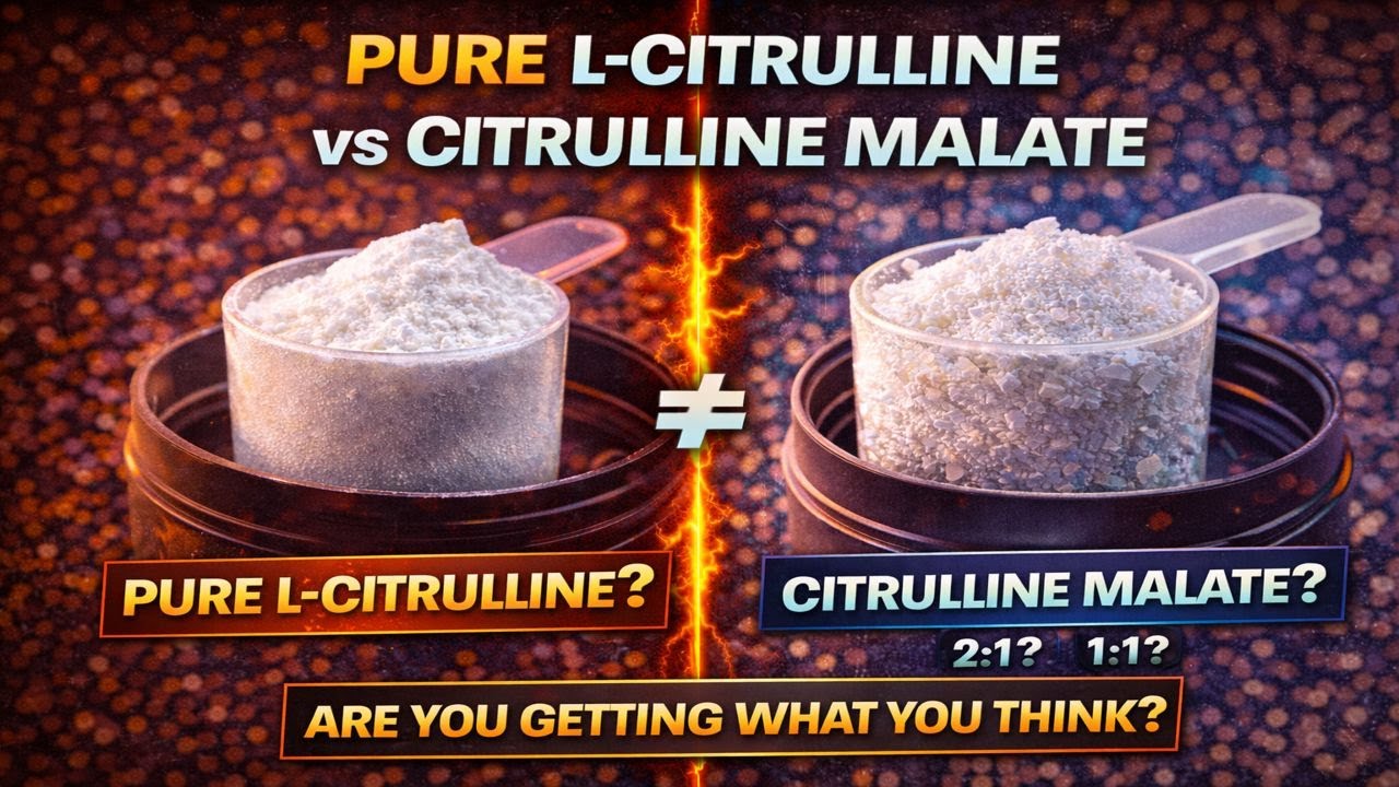Pure L-Citrulline vs. Citrulline Malate: Are You Getting What You Think?