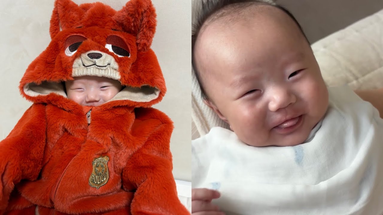 2개월 아기 VLOG 👶🏻 우리집 대방어는 물고, 빨고, 자는 걸 좋아한다
