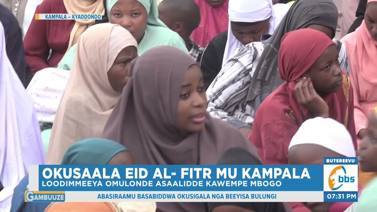 Okusaala Eid Al- Fitr mu Kampala, Abasiraamu Basabiddwa Okusigala nga Beeyisa Bulungi